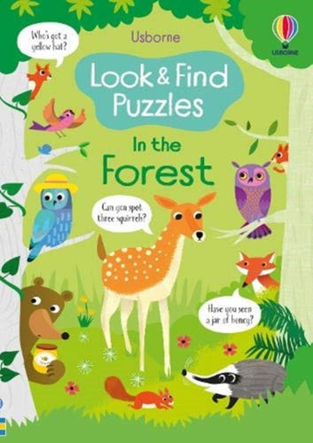 Look and Find Puzzles In the Forest-9781474985208