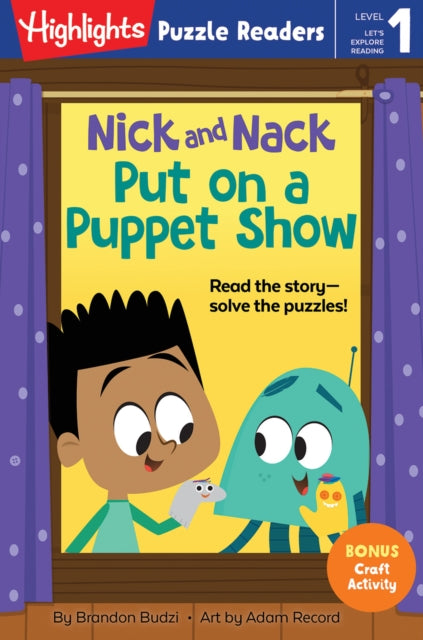 Nick and Nack Put on a Puppet Show-9781684379330