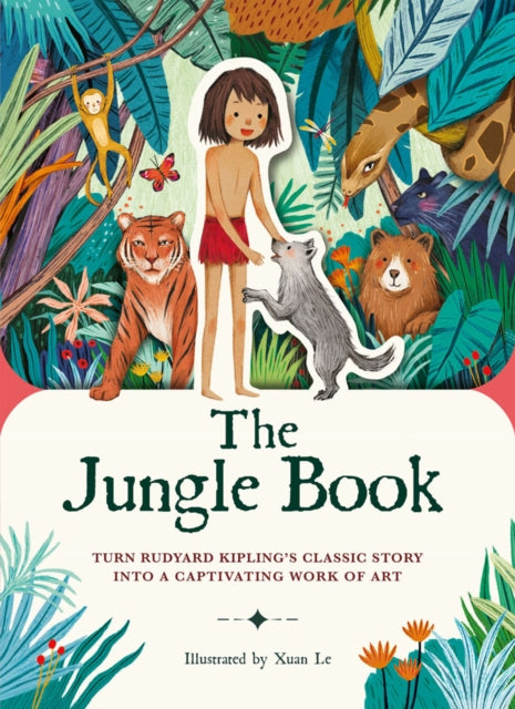 Paperscapes: The Jungle Book : Turn Rudyard Kipling's classic story into a captivating work of art-9781783124848
