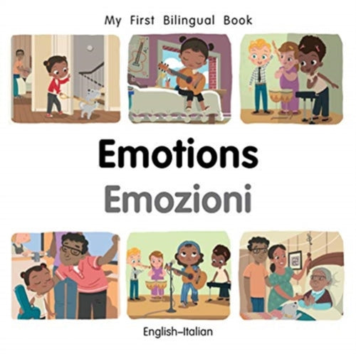My First Bilingual Book-Emotions (English-Italian)-9781785089541
