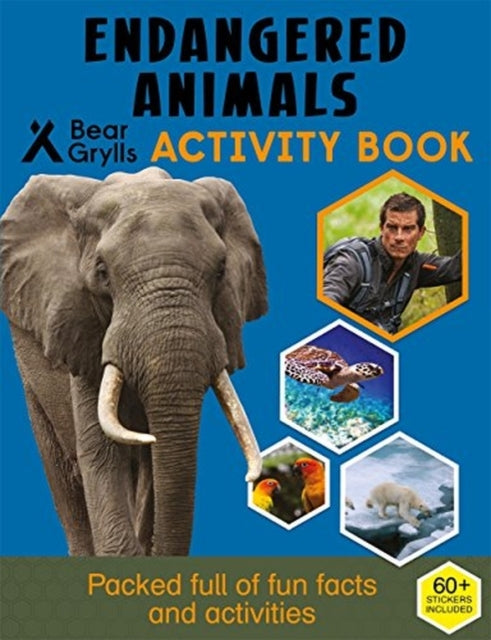 Bear Grylls Sticker Activity: Endangered Animals-9781786960443
