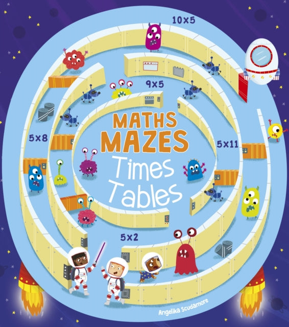 Maths Mazes: Times Tables-9781788884877
