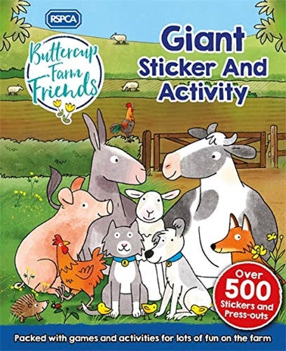 RSPCA Buttercup Farm Friends: Giant Sticker and Activity-9781789052671