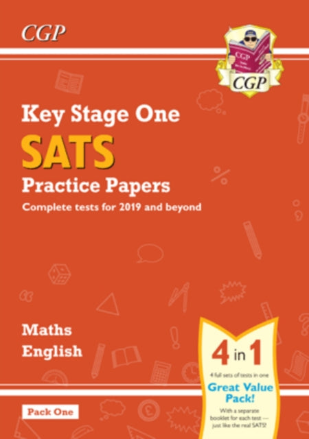 KS1 Maths and English SATS Practice Papers Pack (for the 2022 tests) - Pack 1-9781789081039
