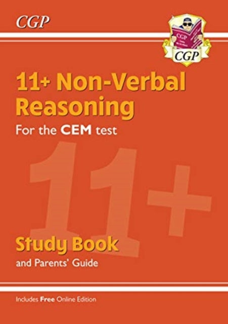 11+ CEM Non-Verbal Reasoning Study Book (with Parents' Guide & Online Edition)-9781789081732