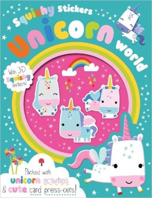 Squishy Stickers Unicorn World-9781789477948