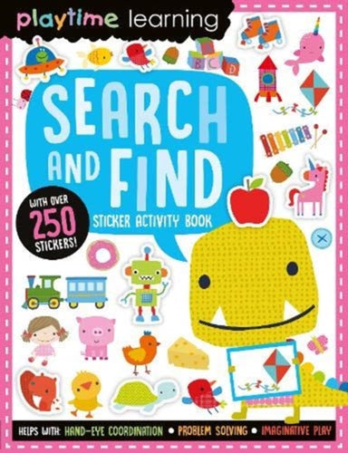 Playtime Learning Search and Find Sticker Book-9781789478006