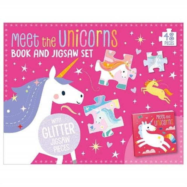 Meet The Unicorns Books and Jigsaw Box Set-9781789478938