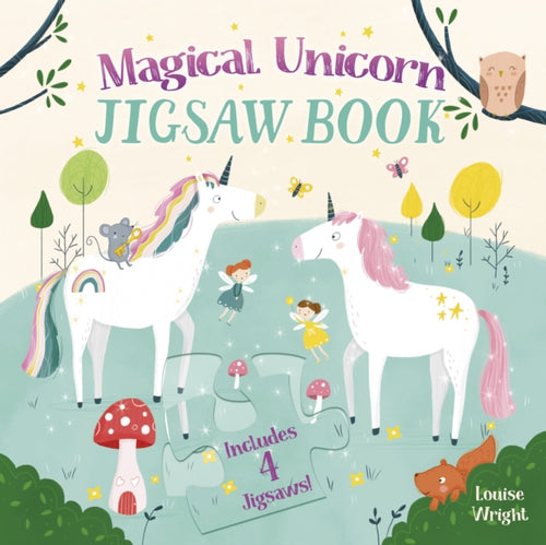 Magical Unicorn Jigsaw Book-9781789508000