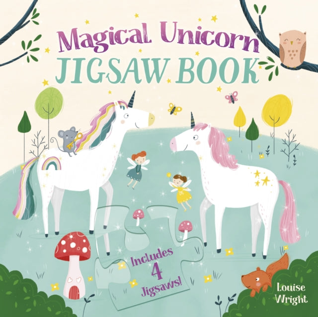 Magical Unicorn Jigsaw Book-9781789508000