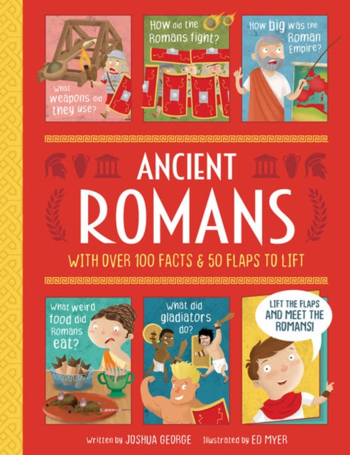 Ancient Romans - Interactive History Book for Kids-9781789584998