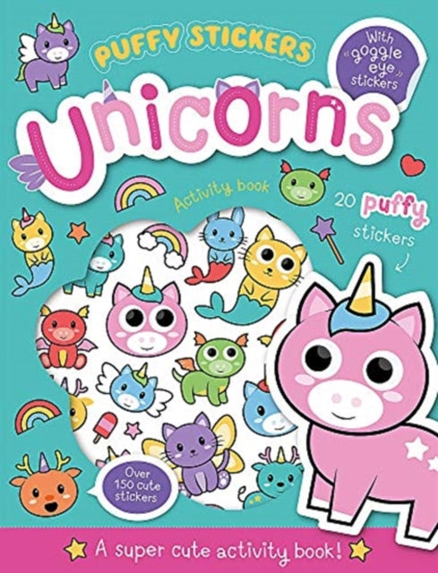 Puffy Sticker Unicorns-9781789589269