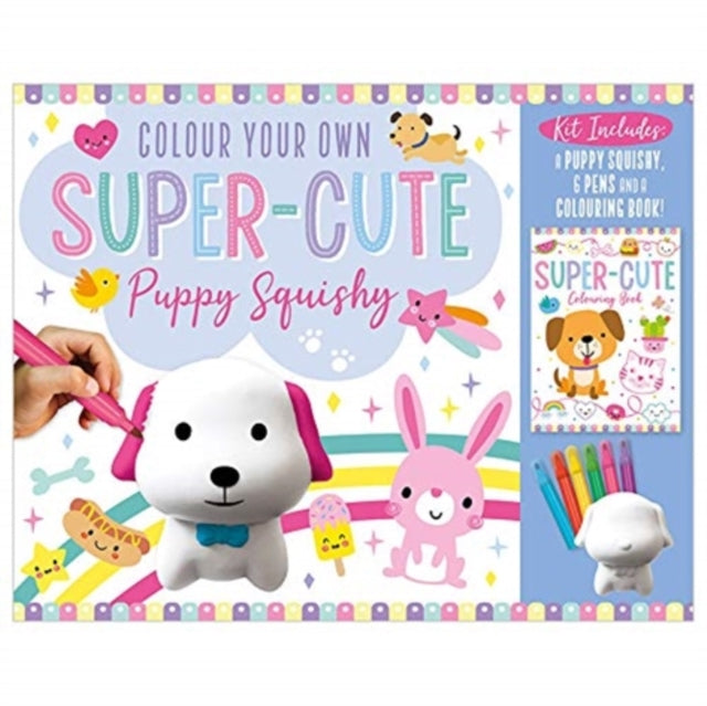 Colour Your Own Super-Cute Puppy Squishy-9781800581074