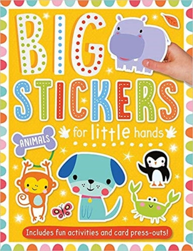 Big Stickers for Little Hands Animals-9781800581906