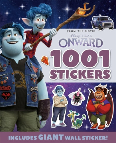Disney Pixar Onward: 1001 Stickers-9781839030536