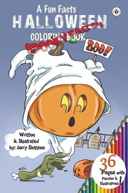 Fun Facts: Halloween Colouring Book-9781839344282