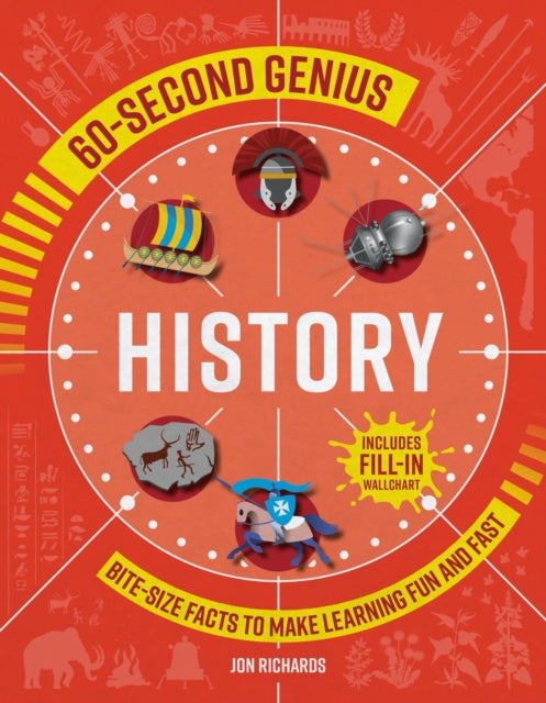60-Second Genius - History : Bite-size facts to make learning fun and fast-9781839350542