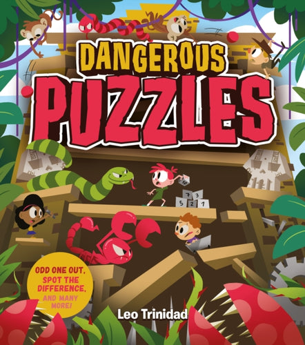 Dangerous Puzzles : Odd One Out, Spot the Difference, and many more!-9781839405952