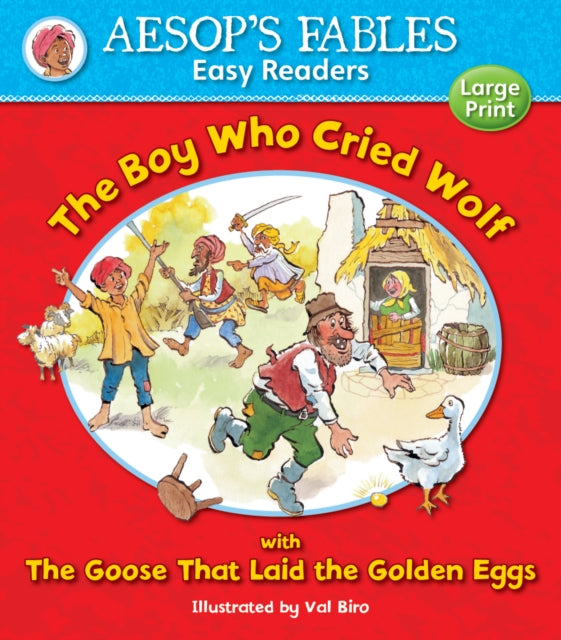 The Boy Who Cried Wolf & The Goose That Laid the Golden Eggs-9781841359571