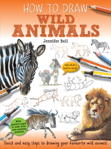 How To Draw: Wild Animals-9781841359885