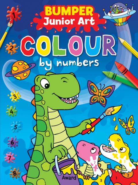 Junior Art Bumper Colour By Numbers-9781841359984
