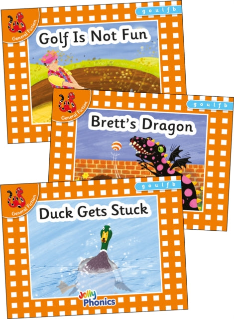 Jolly Phonics Orange Level Readers Set 3 : in Precursive Letters (British English edition)-9781844145768