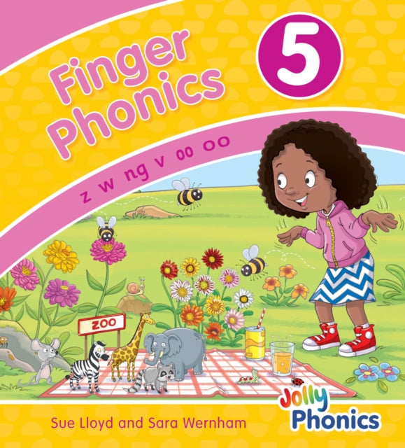 Finger Phonics Book 5 : in Precursive Letters (British English edition)-9781844146475