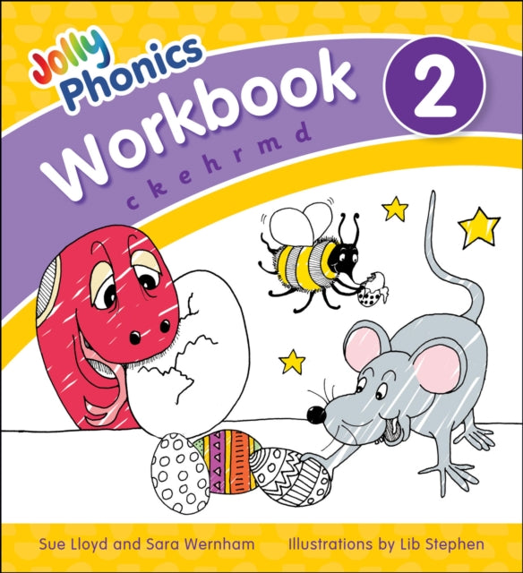 Jolly Phonics Workbook 2 : in Precursive Letters (British English edition)-9781844146529