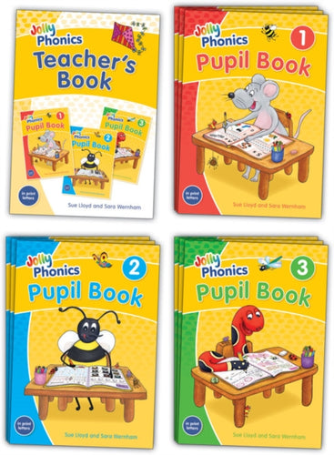 Jolly Phonics Class Set : in Print Letters (British English edition)-9781844148660