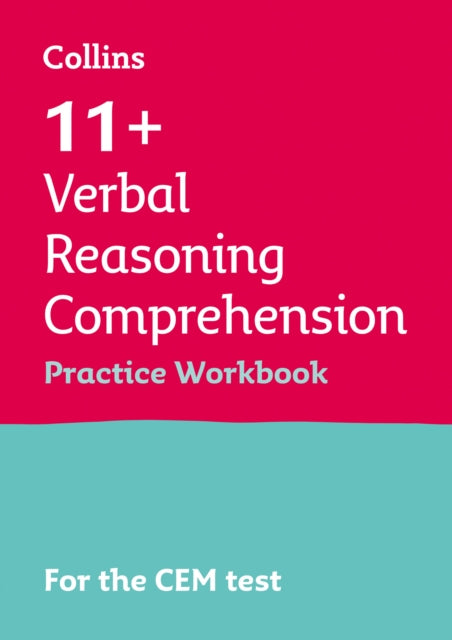 11+ Verbal Reasoning Comprehension Practice Workbook : For the Cem Tests-9781844199013
