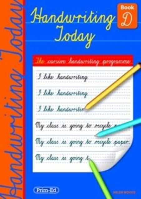 HANDWRITING TODAY BOOK D-9781846542350