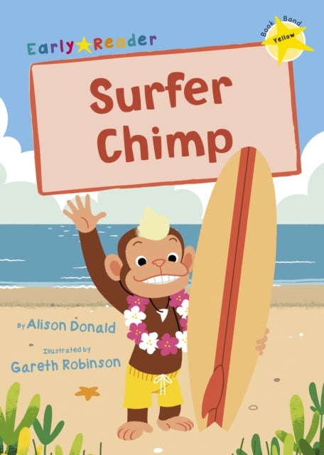 Surfer Chimp : (Yellow Early Reader)-9781848866324