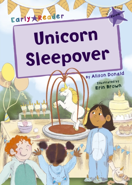 Unicorn Sleepover : (Purple Early Reader)-9781848867154