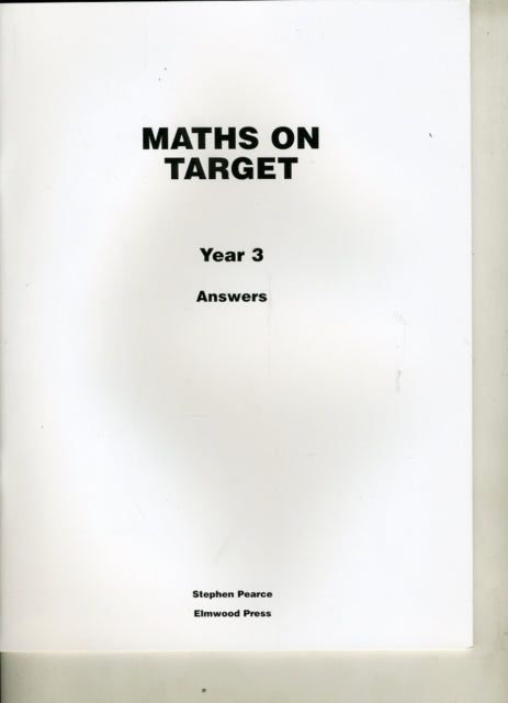 Maths on Target Year 3 Answers-9781902214955