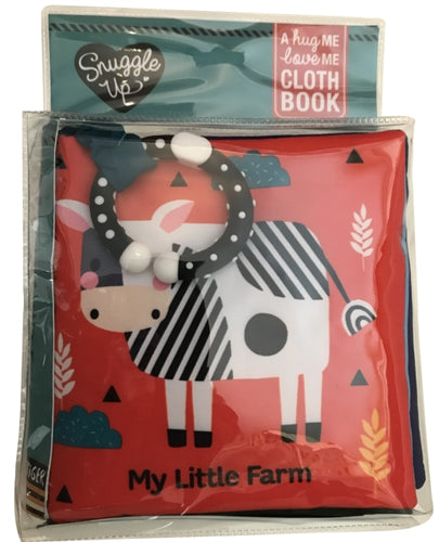 My Little Farm : A Hug Me, Love Me Cloth Book-9781912756483