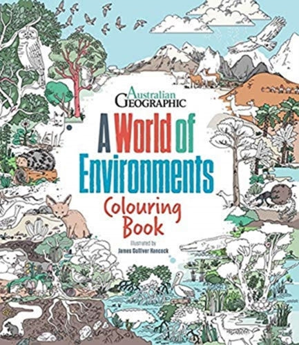 A World Of Environments: Colouring Book-9781922388049