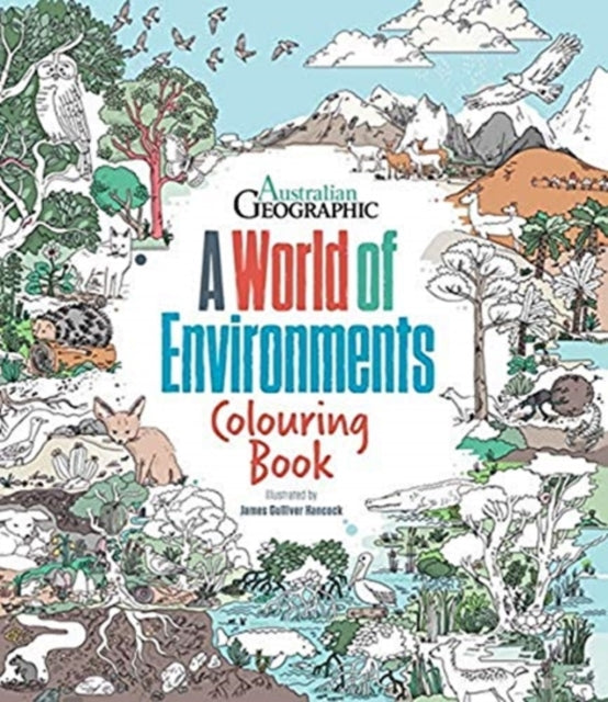 A World Of Environments: Colouring Book-9781922388049