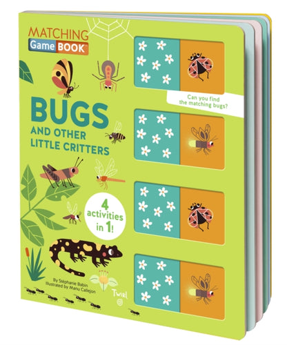 Matching Game Book: Bugs and Other Little Critters-9782408024659