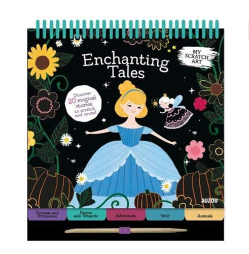 My Scratch Art: Enchanting Tales-9782733871959