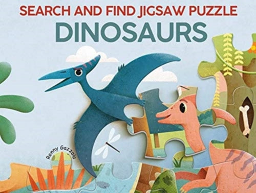 Dinosaurs : Search and Find Jigsaw Puzzle-9788854417595