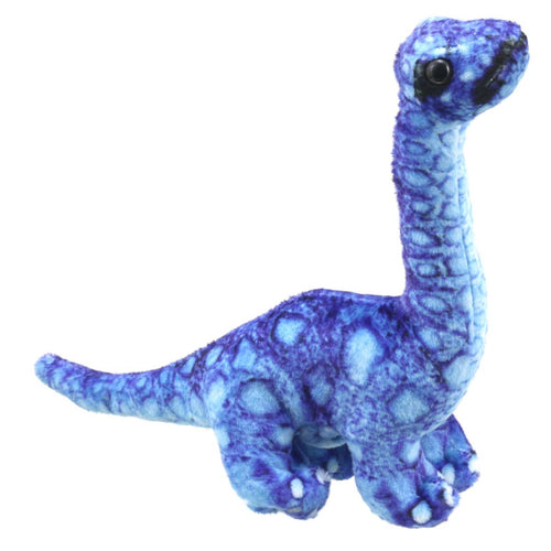Brontosaurus (Blue)   Finger Puppet