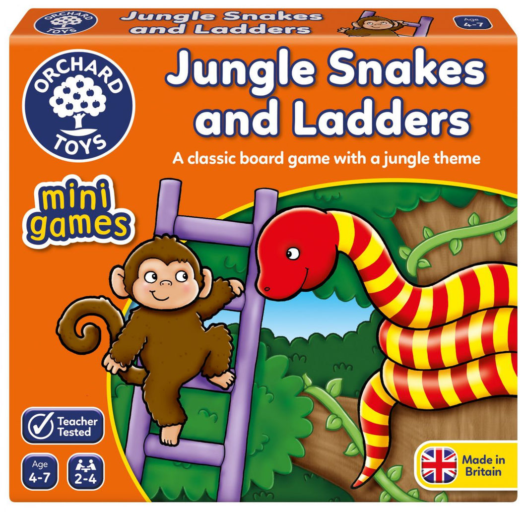 Jungle Snakes And Ladders Mini Game