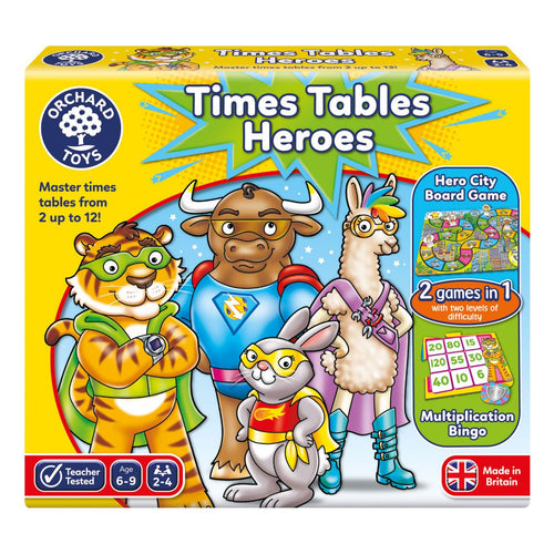 Times Tables Heroes Game
