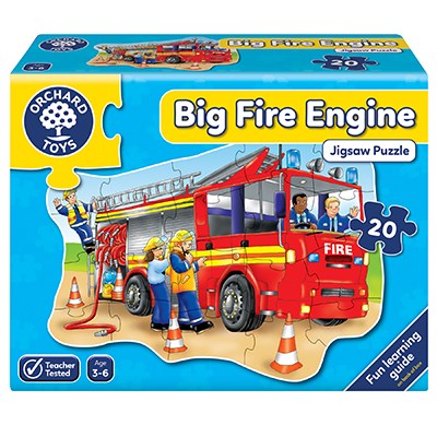 Big Fire Engine Jigsaw Puzzle
