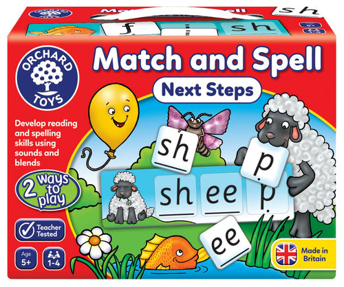 Match and Spell Next Steps Game